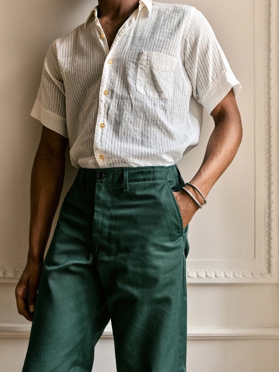 imogene + willie Other - imogene + willie oceanside relaxed pant in spruce - size 32x32